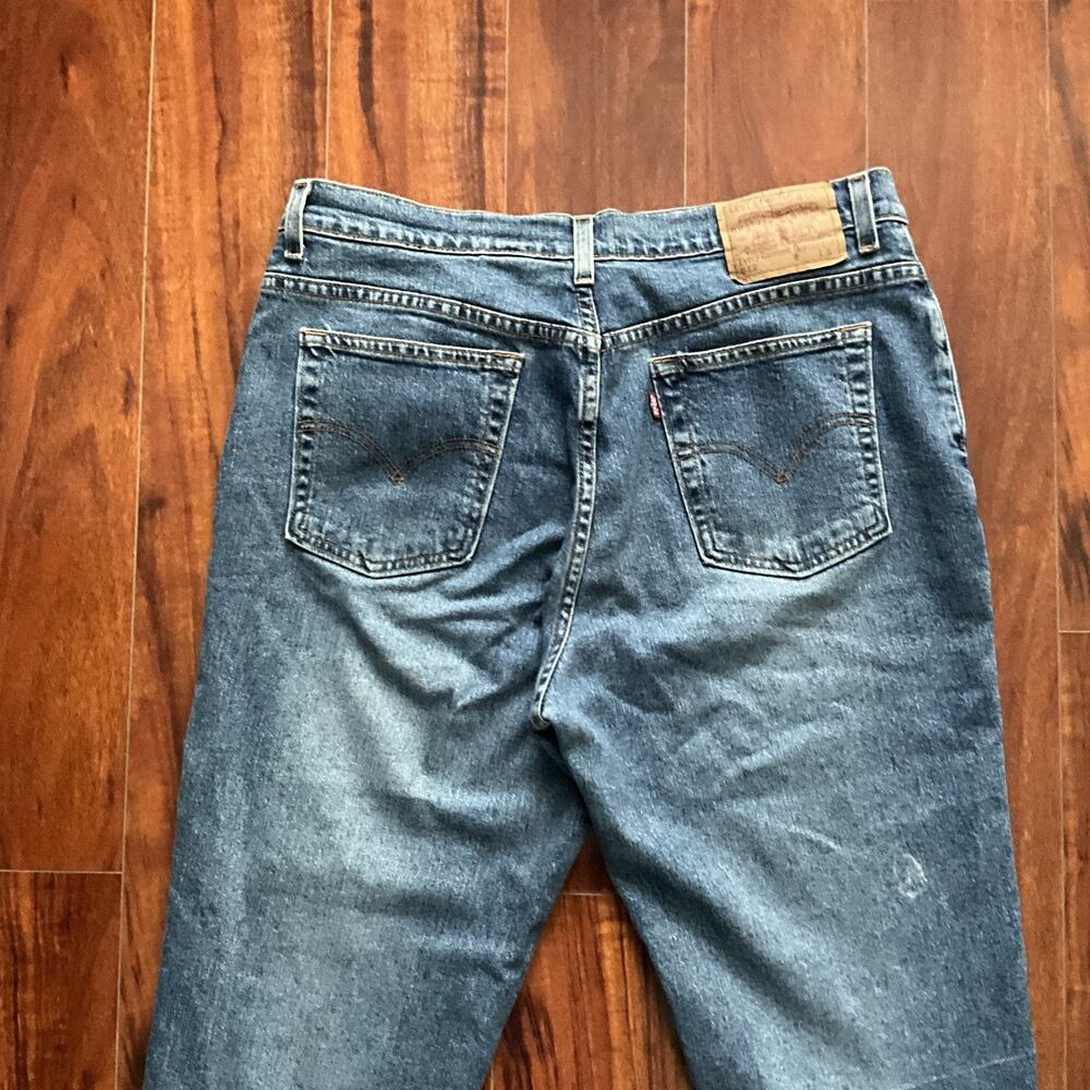 Levi's 512 Tapered Leg Stretch Jeans Size 14 M 34x31 - Picture 10 of 10